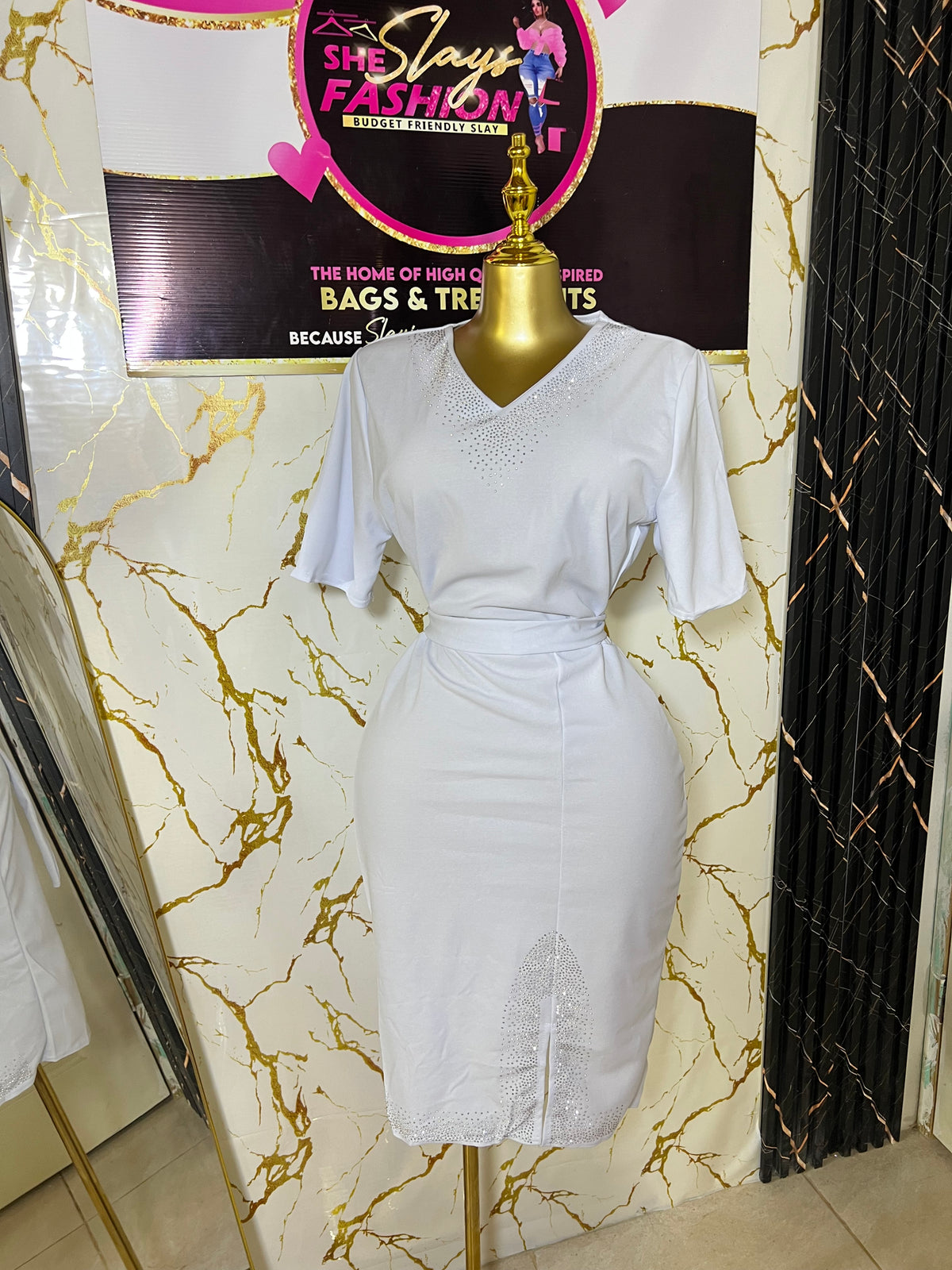 The Victoria Embellished Dress