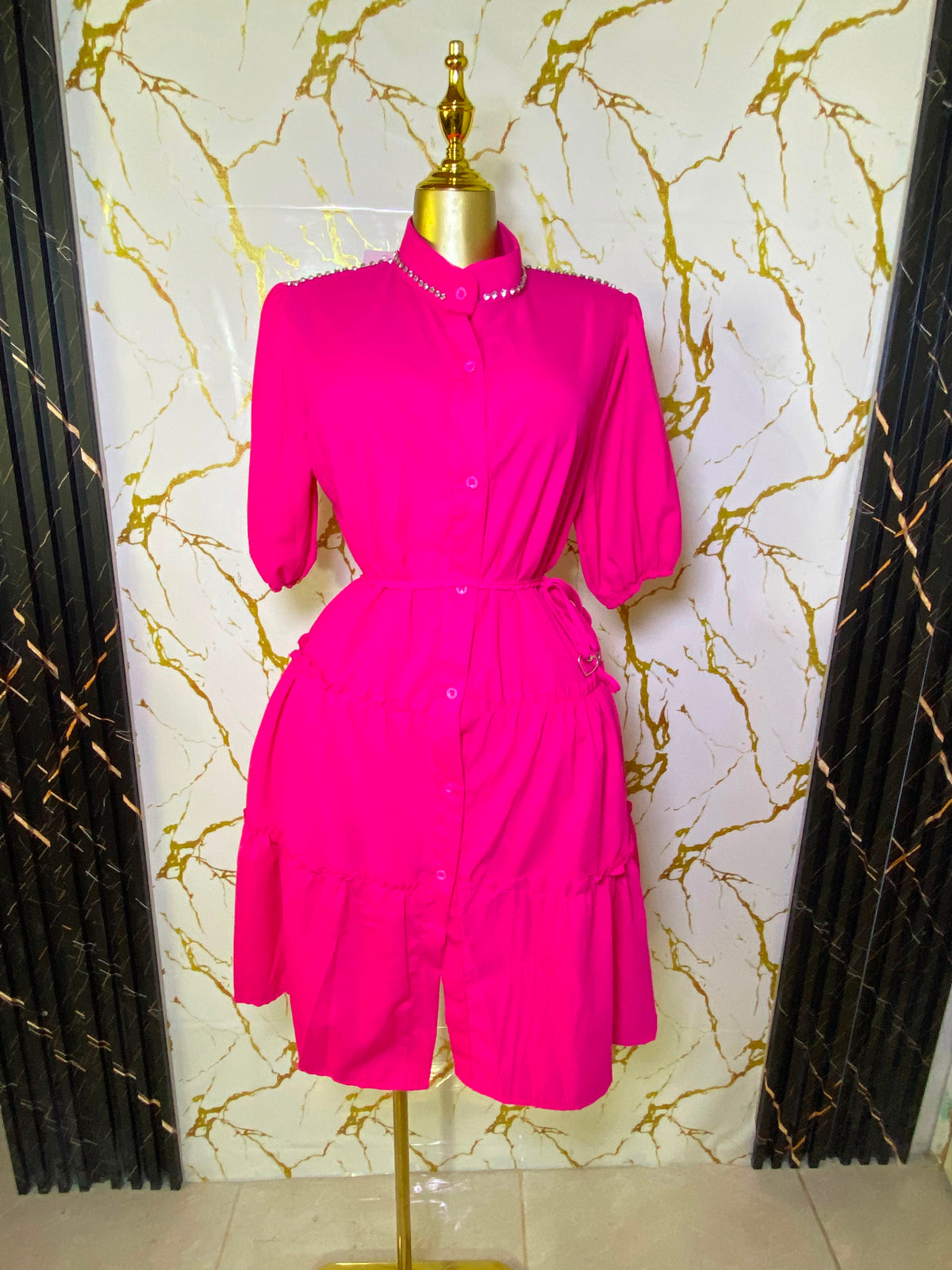 The Celeste Shirt Dress