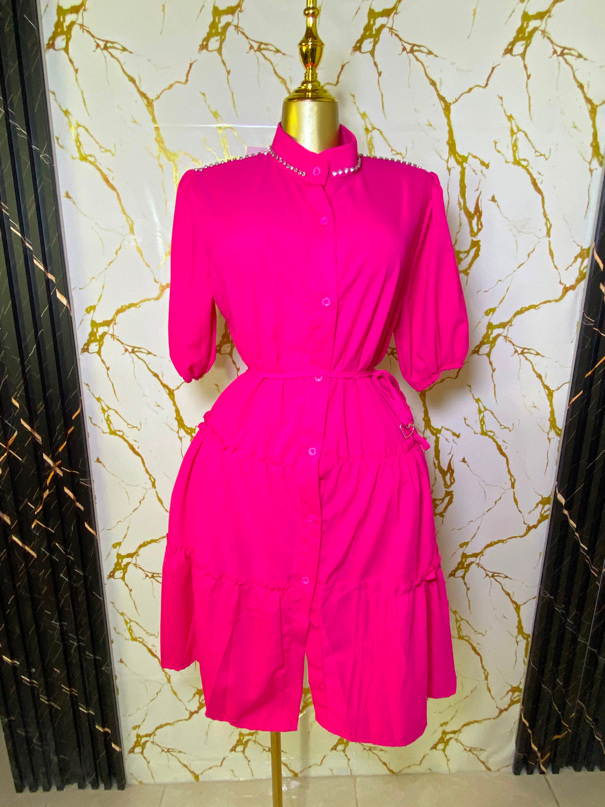 The Celeste Shirt Dress