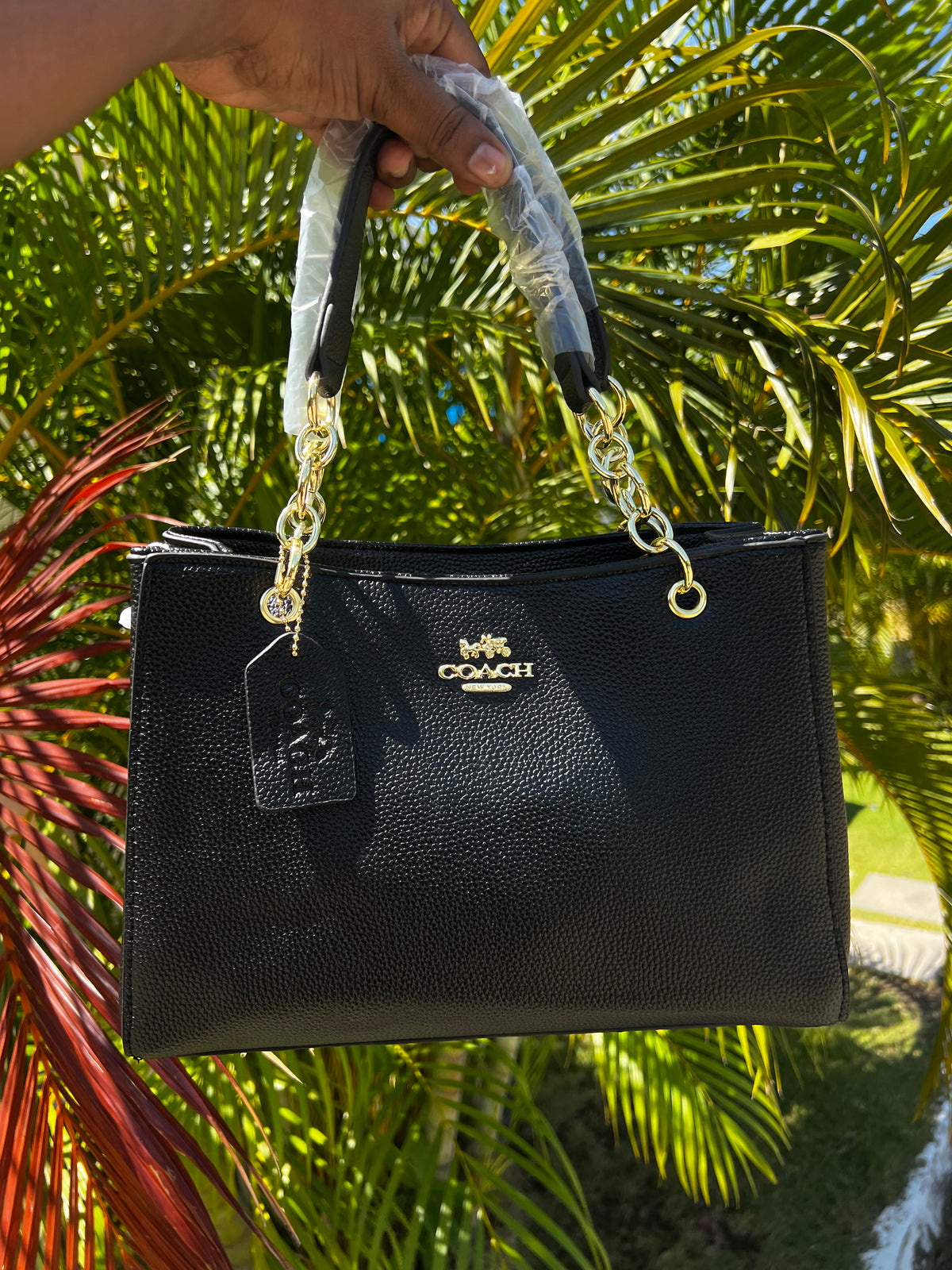 The Noir Chain Elegance Bag