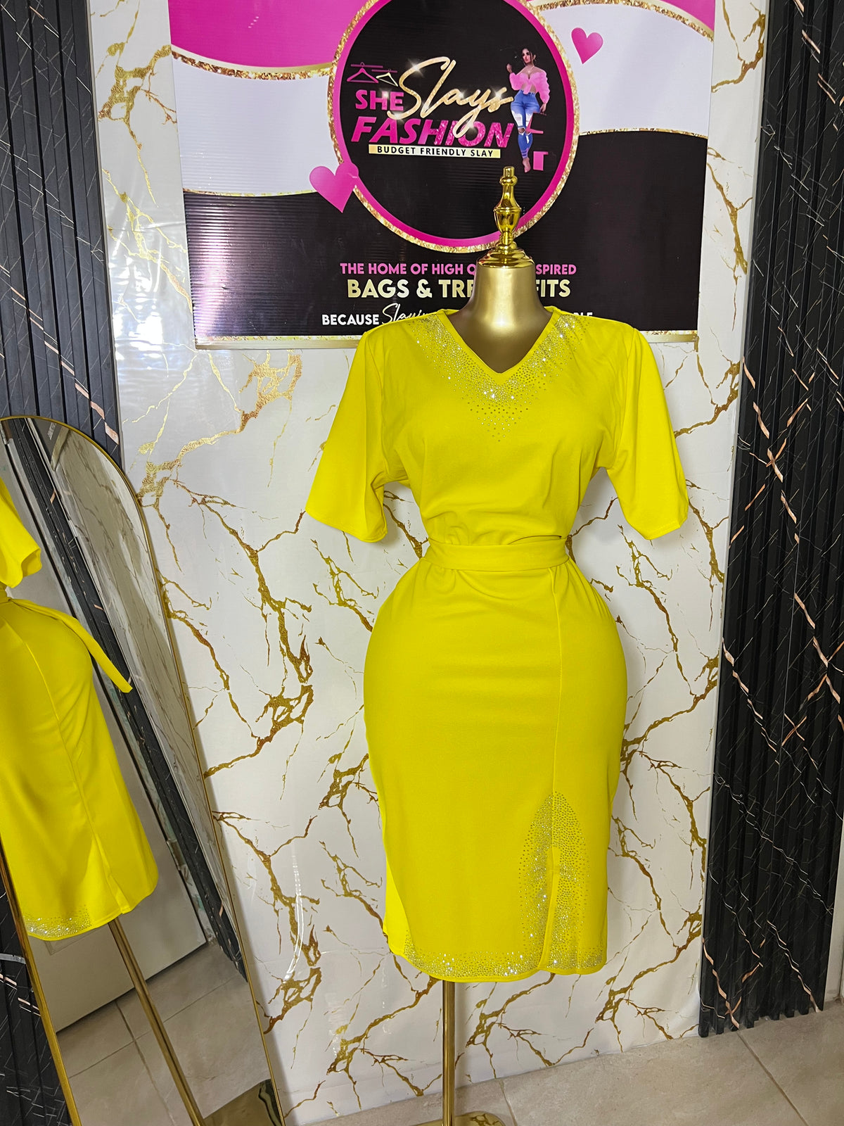 The Victoria Embellished Dress