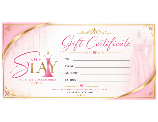 She Slays Digital Gift Card